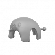 3d model - Elephant