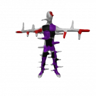 3d model - Glitched man