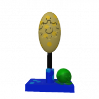 3d model - Troféu Berach tennis AG Maker