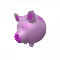 3d model - pig model