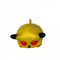 3d model - cursed Pikachu