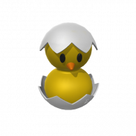 3d model - Lil Chick