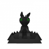 3d model - Toothless Colorful