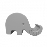 3d model - Dad elephant