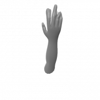 3d model - hand108424