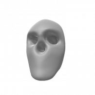 3d model - skull