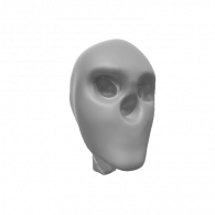 3d model - skull