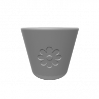 3d model - belles flower pot