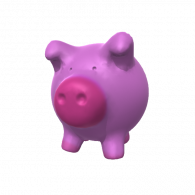 3d model - pig