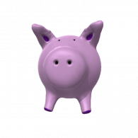 3d model - piggy