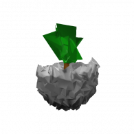 3d model - island