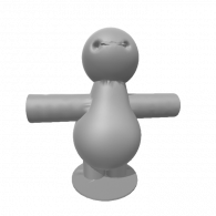 3d model - baymax prototype