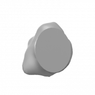 3d model - face-blob