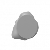 3d model - face-blob