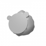 3d model - ears-blob