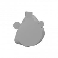 3d model - hat-blob