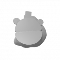 3d model - jaw-blob