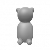 3d model - bear