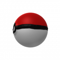 3d model - Pokeball