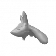 3d model - Lucario Head