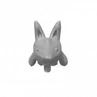 3d model - Lucario Head