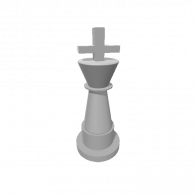 3d model - king pawn