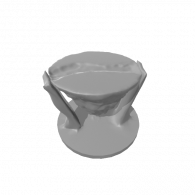 3d model - island bscent water detailed