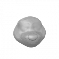 3d model - head eyes and nose 3.8