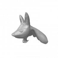 3d model - Lucario Head