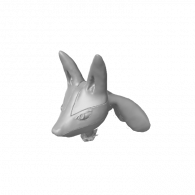 3d model - Lucario Head