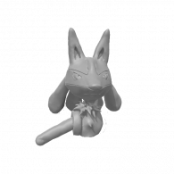 3d model - Lucario