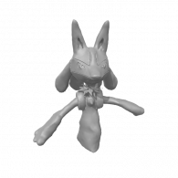 3d model - Lucario