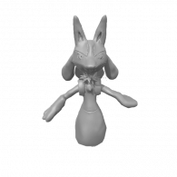 3d model - Lucario