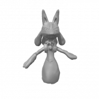 3d model - Lucario