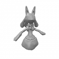 3d model - Lucario