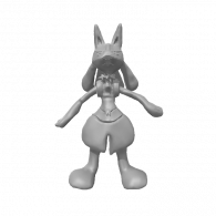 3d model - Lucario