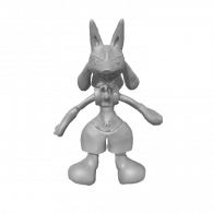 3d model - Lucario