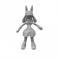 3d model - Lucario