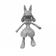 3d model - Lucario