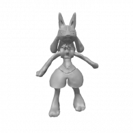 3d model - Lucario