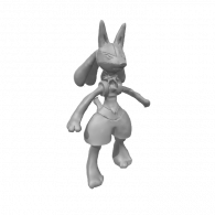 3d model - Lucario