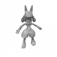 3d model - Lucario