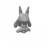 3d model - Lucario