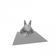 3d model - Lucario