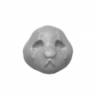 3d model - head with mouth 4.0