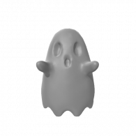 3d model - ghost boo