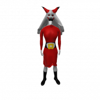 3d model - demon santa