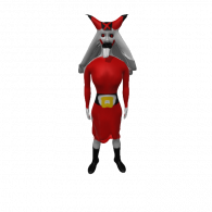 3d model - demon santa