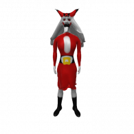 3d model - demon santa