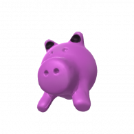 3d model - piggy